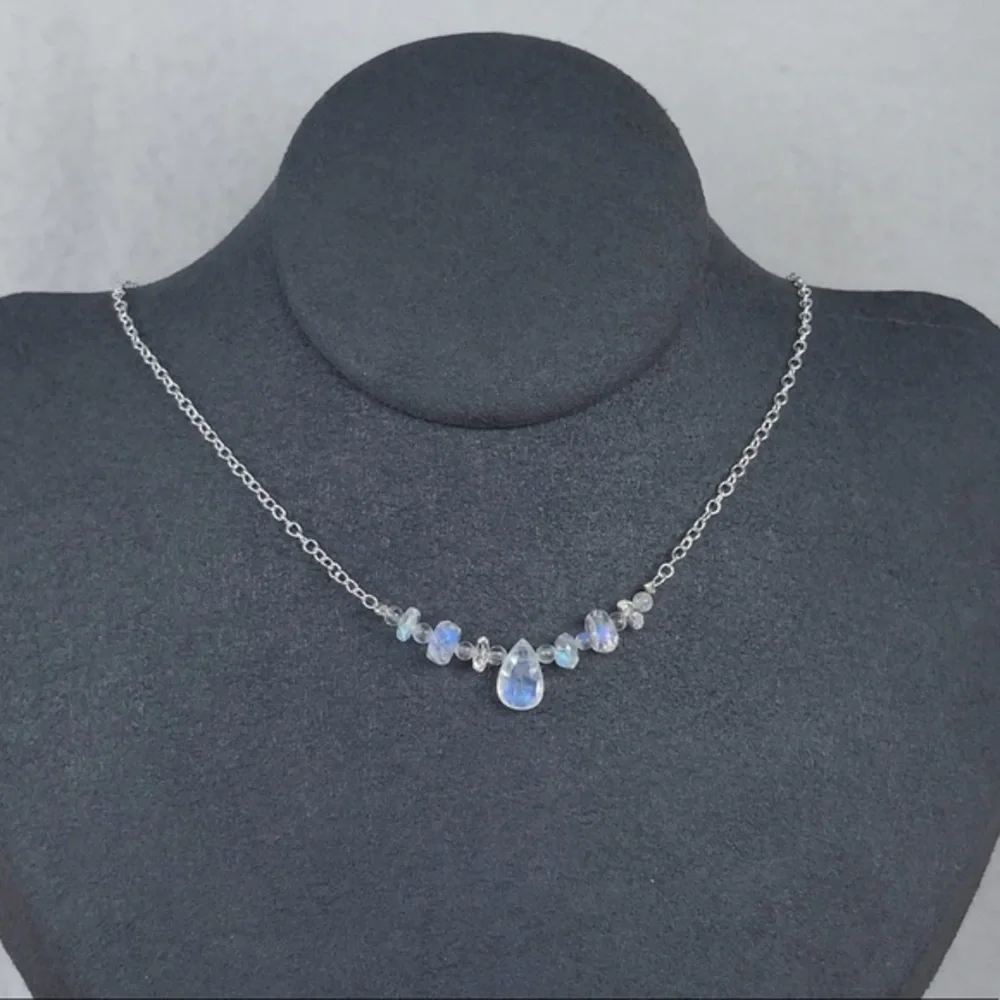 Hand Made Moonstone Necklace